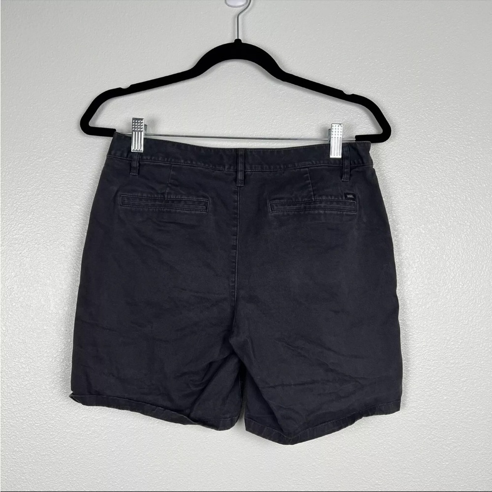 Vans‎ Womens Bermuda Length Skate Shorts Black Sz 7 - Picture 3 of 3